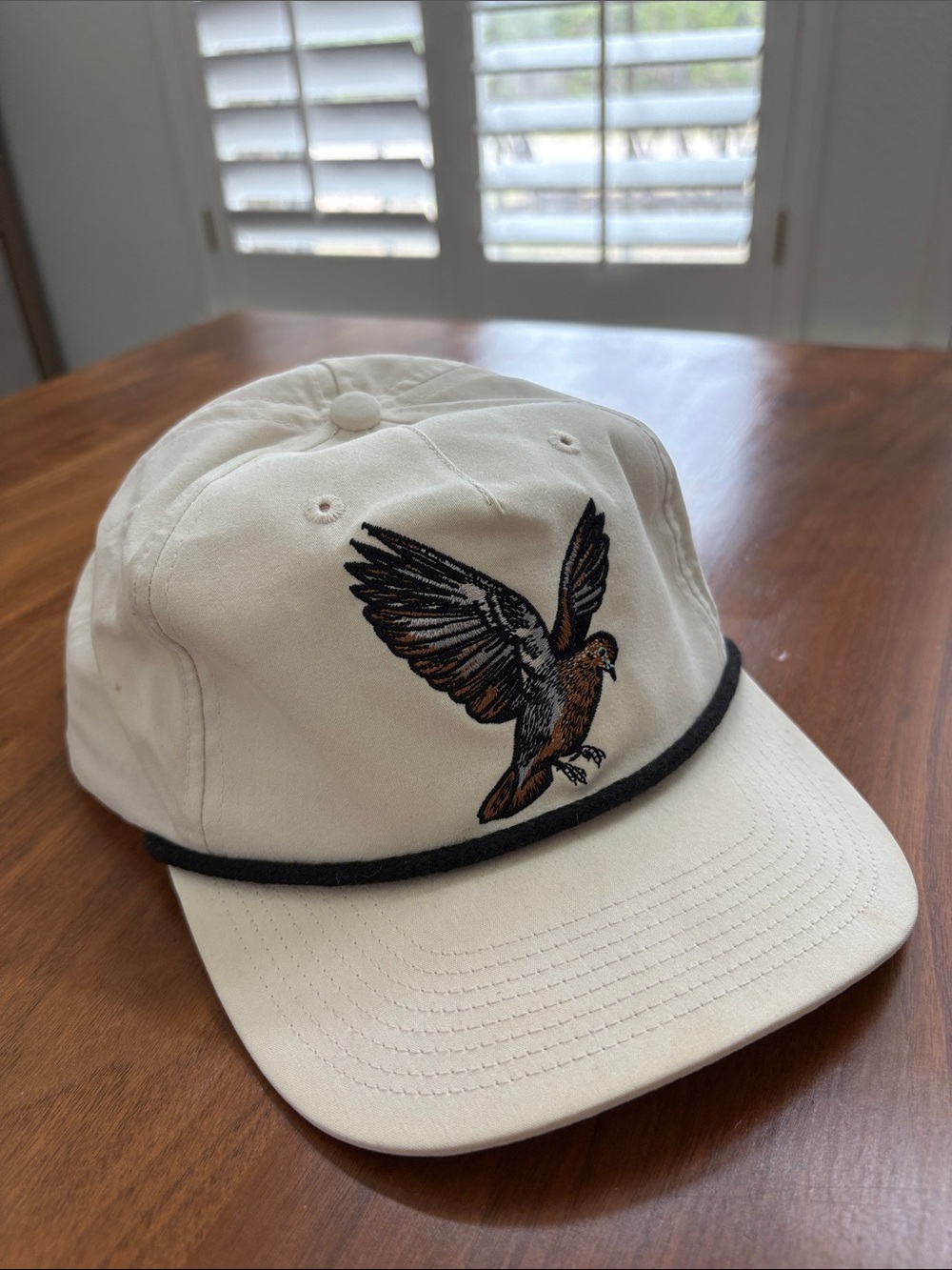 Duck Camp Dove SnapBack Embroidered Hat